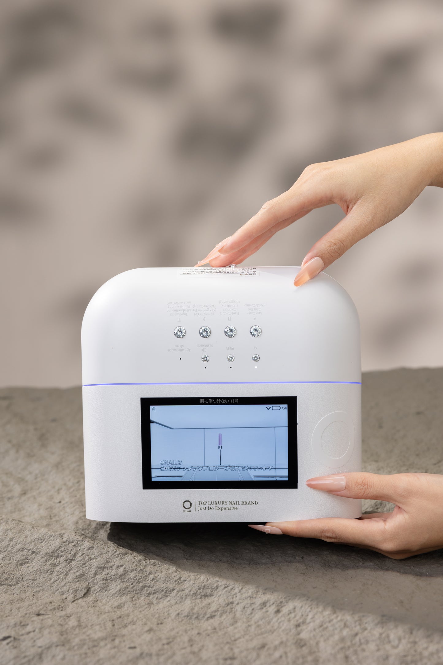 O NAIL AI LED Nail Lamp - White