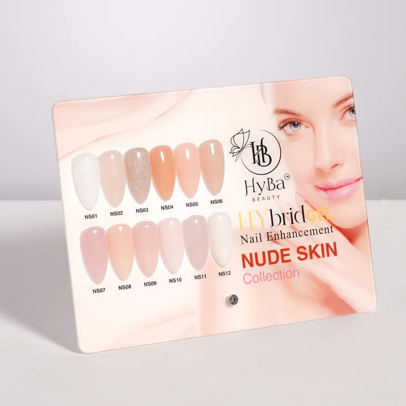 HYBA BEAUTY HyGEL™ Hybrid Gel Nail System - Nude Skin Collection