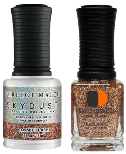 LECHAT Perfect Match SkyDust Gel Duo - Cosmic Flash #SDMS05