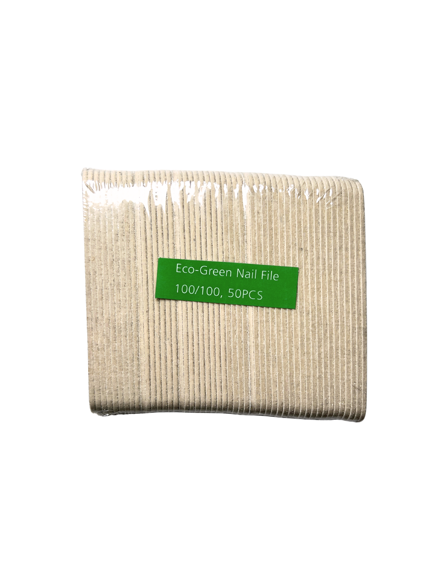 ECO GREEN Disposable Manicure Files 4" - WHITE