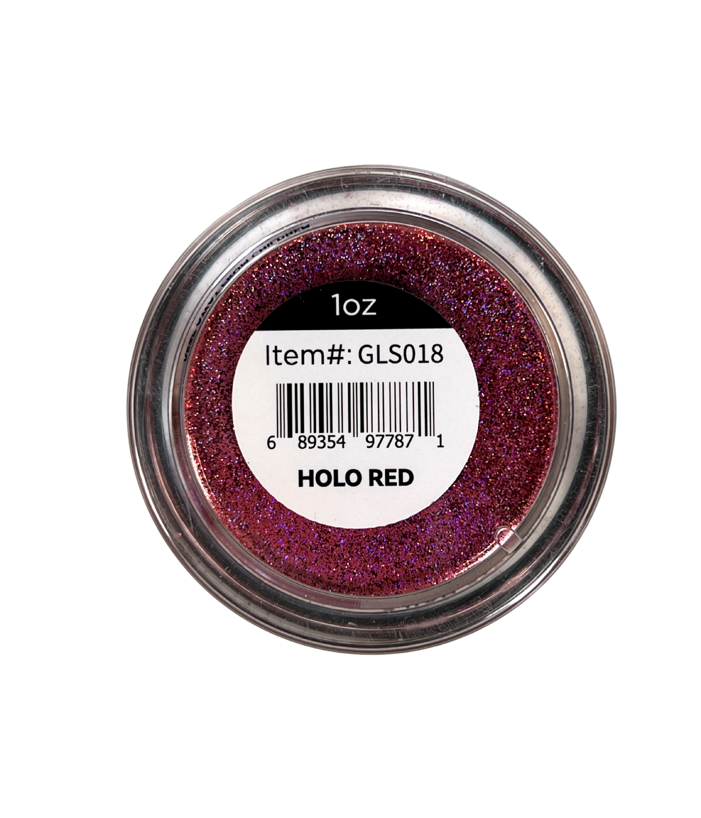 SOFIART Chrome Glitter 1oz - Holo Red GLS018