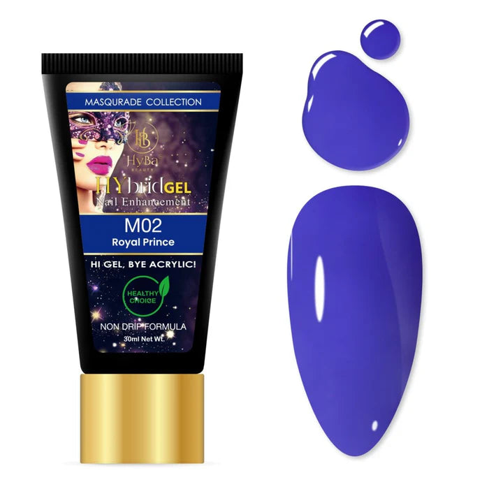 HYBA BEAUTY HyGel Masquerade Collection 30ml - Royal Prince #M02