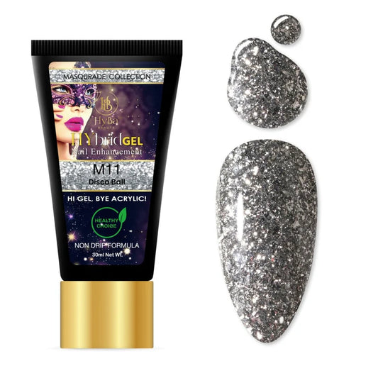 HYBA BEAUTY HyGel Masquerade Collection 30ml - Disco Ball #M11