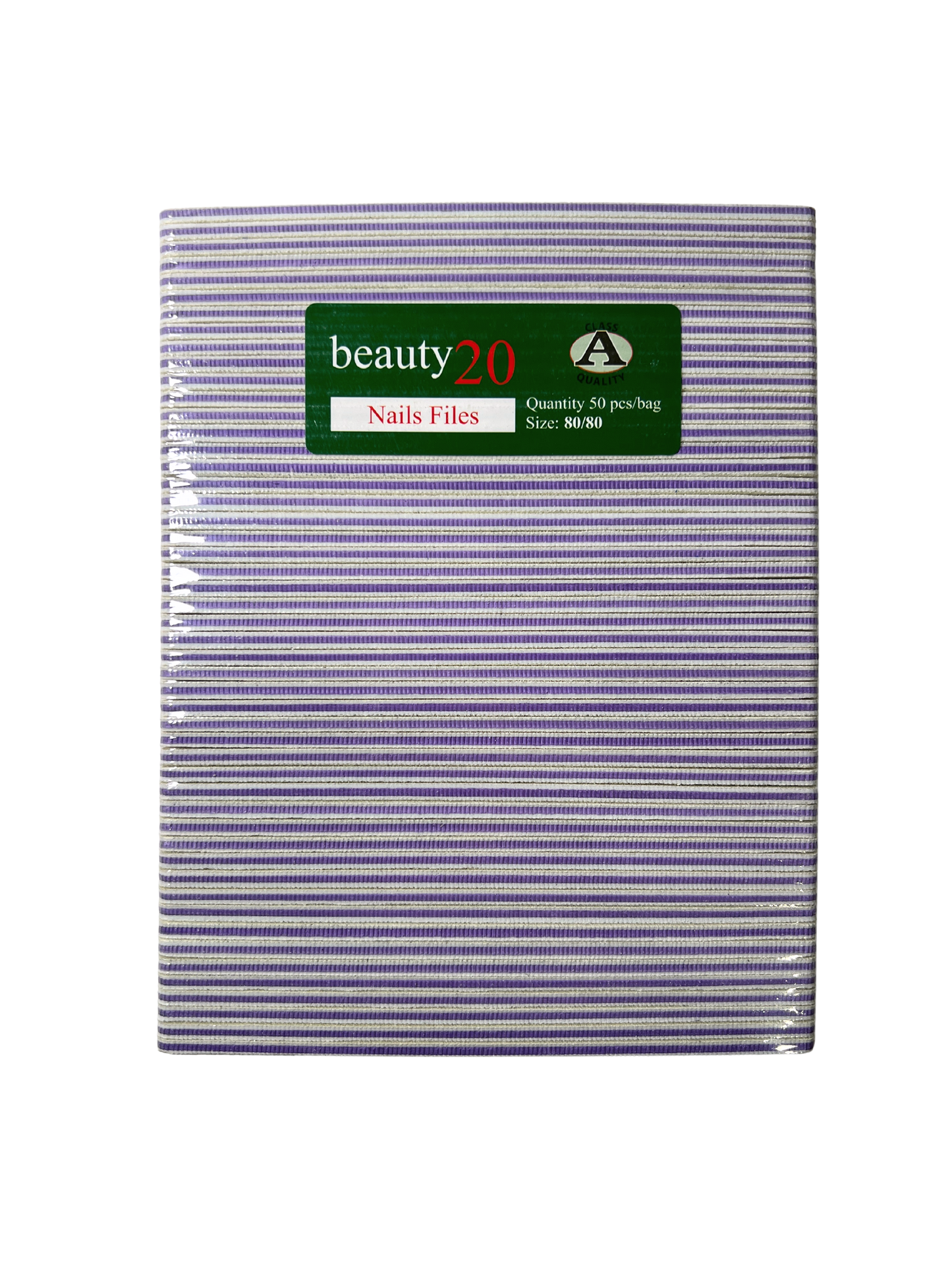 BEAUTY20 Jumbo Nail Files 7" - WHITE