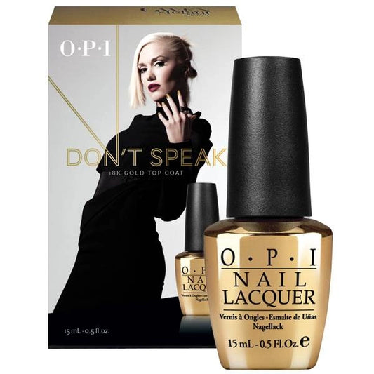 OPI Don't Speak 18K Gold Top Coat