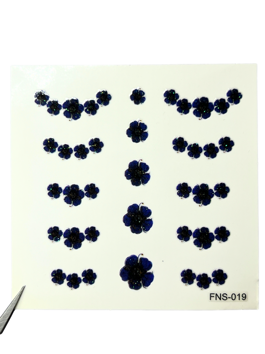 LECECIA Flower Nail Stickers - FNS-019