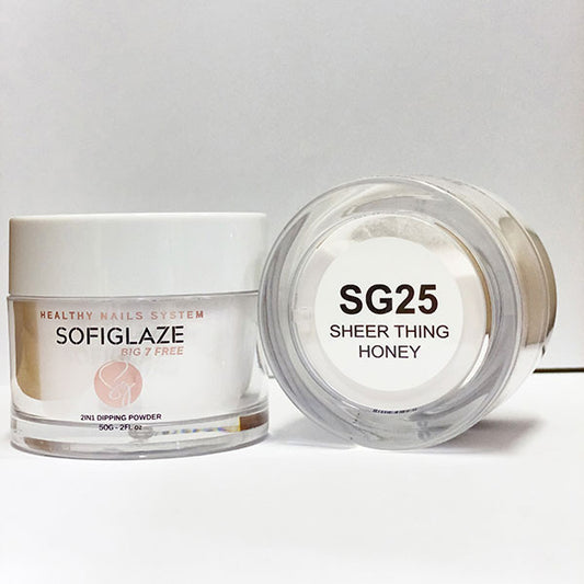 SOFIGLAZE 2 in 1 Color Powder with Big 7 FREE - SGPOWDER#25 image 0