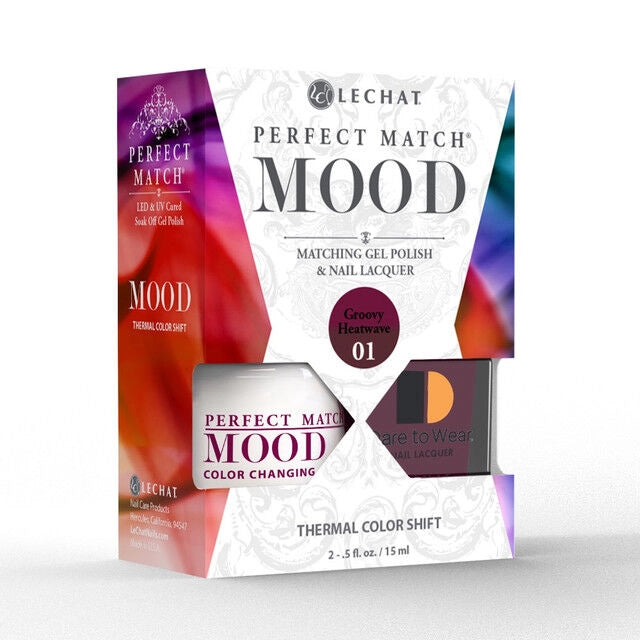 LECHAT Perfect Match Mood Gel Duo - Groovy Heatwave #01