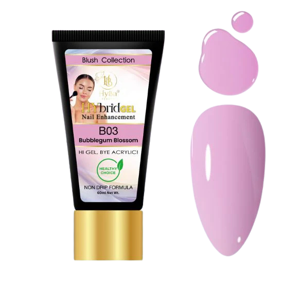 HYBA BEAUTY HyGel Blush Collection #2 60ml - Bubblegum Blossom #B03