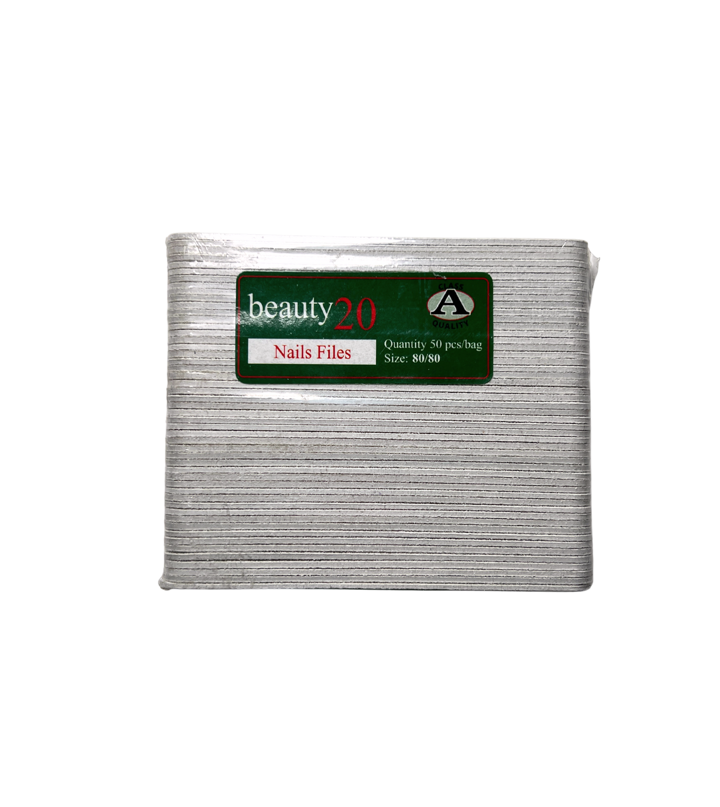 BEAUTY20 Disposable Manicure Files 4" - WHITE