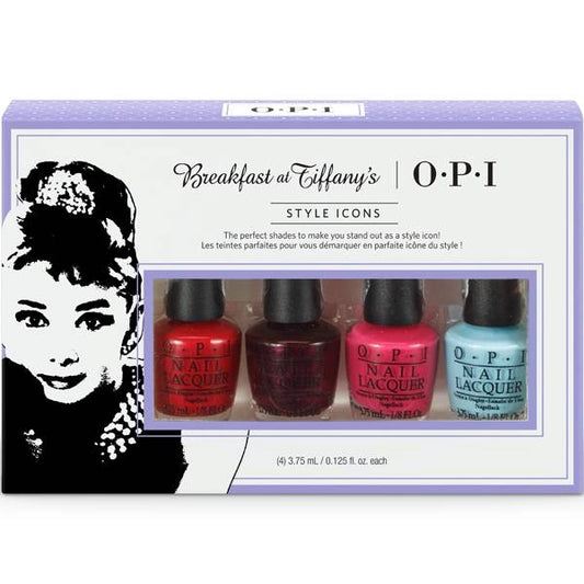 OPI Breakfast at Tiffany's Style Icons Mini Nail Lacquers