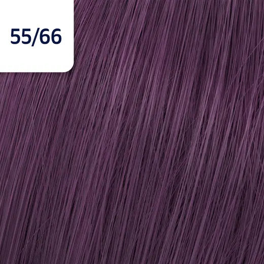WELLA Koleston Perfect Innosense Permanent Creme Hair Color - 55/66 (Intense Light Brown/Violet Violet)