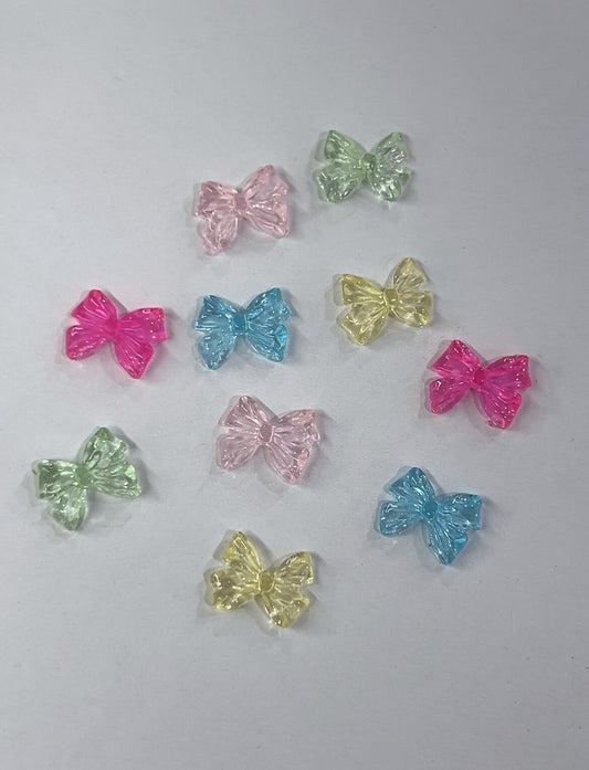 Jelly Bow Charms