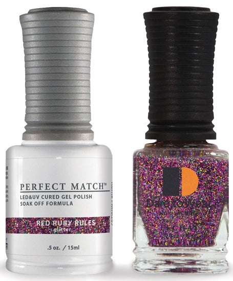 LECHAT Perfect Match Gel Duo - Red Ruby Rules #PMS057