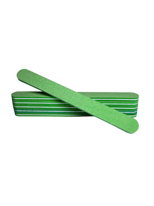 Sponge Nail Files - GREEN