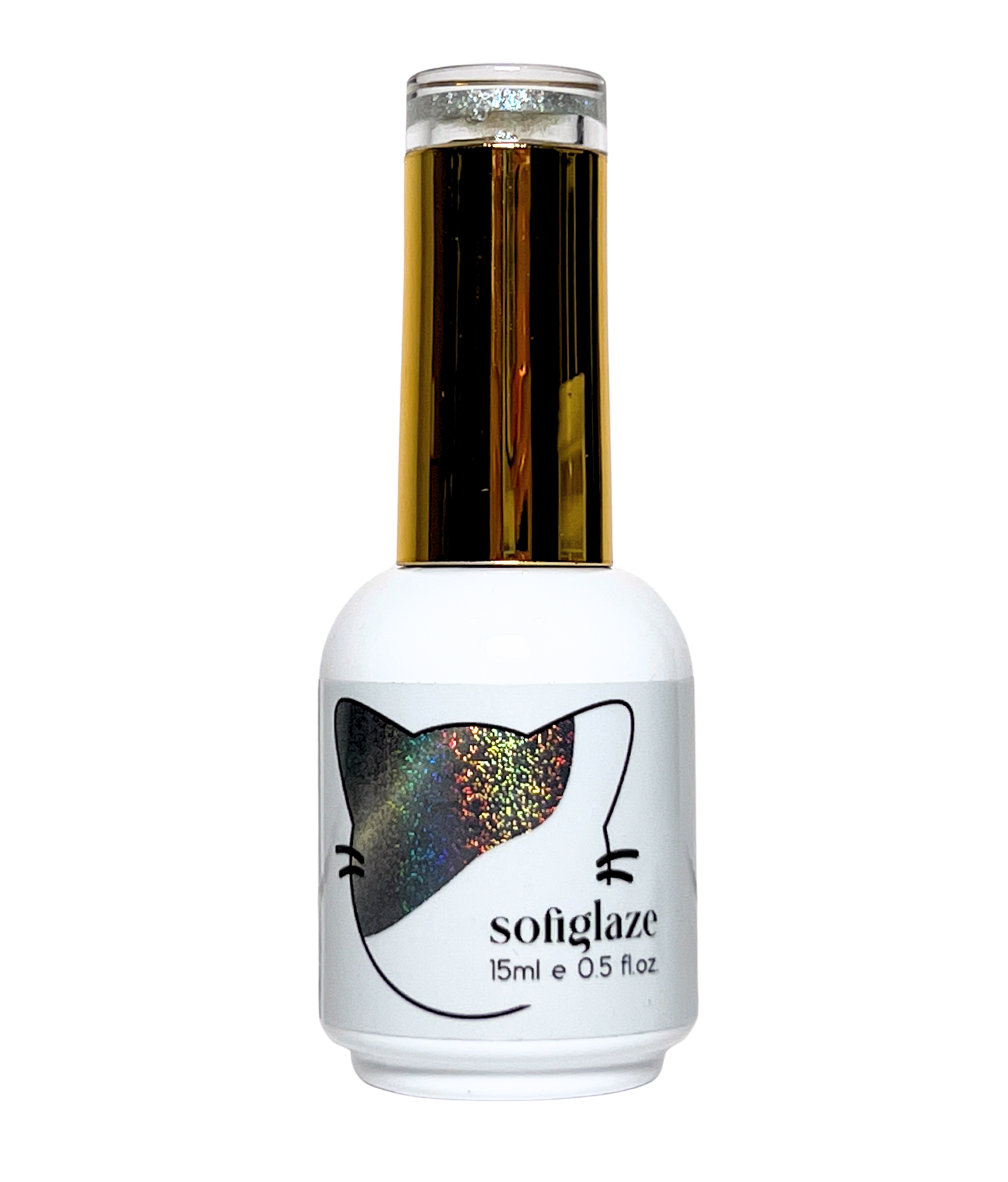 SOFIGLAZE Gel Color 0.5oz Pristine Halo Cat Eye - #NM007