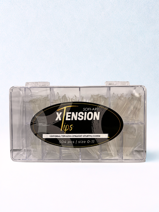 SOFI-ART Xtension Tips 504 pcs - Universal Tips