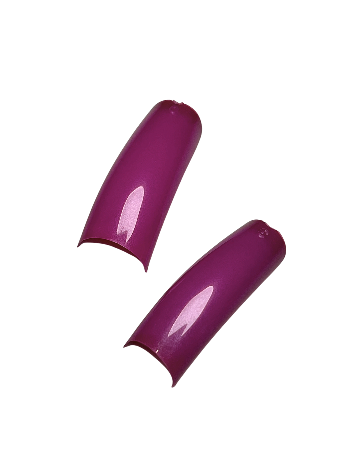 Color Nail Tips 550pc - Violet