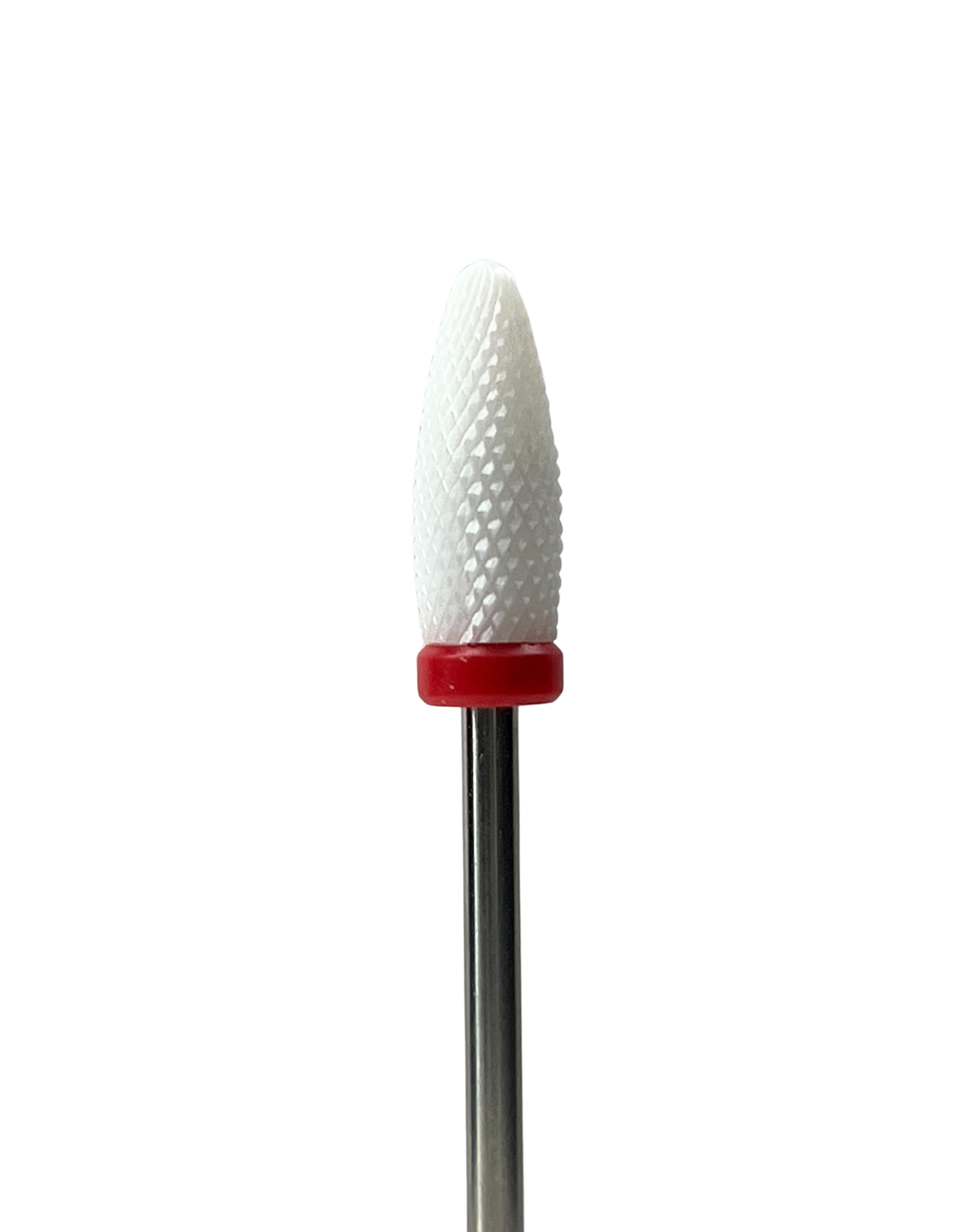 TRIANGLE White Ceramic Cone Shaped Flame Bit - Fine