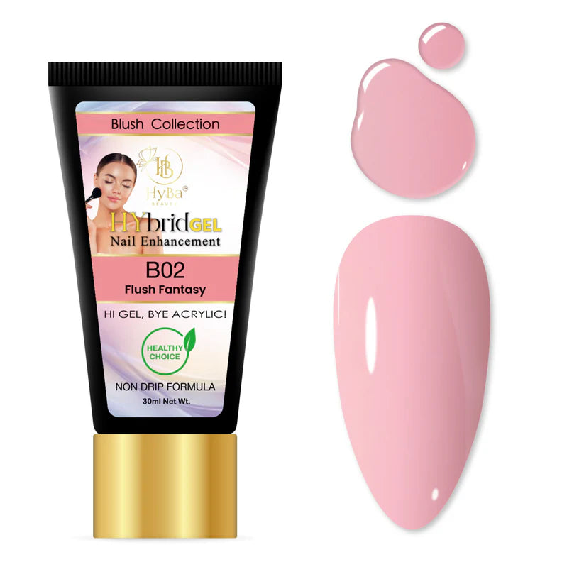 HYBA BEAUTY HyGEL™ Hybrid Gel Nail System - Blush Collection