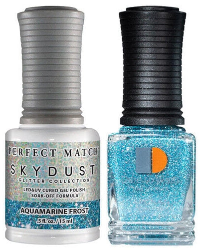 LECHAT Perfect Match SkyDust Gel Duo - Aquamarine Frost #SDMS21