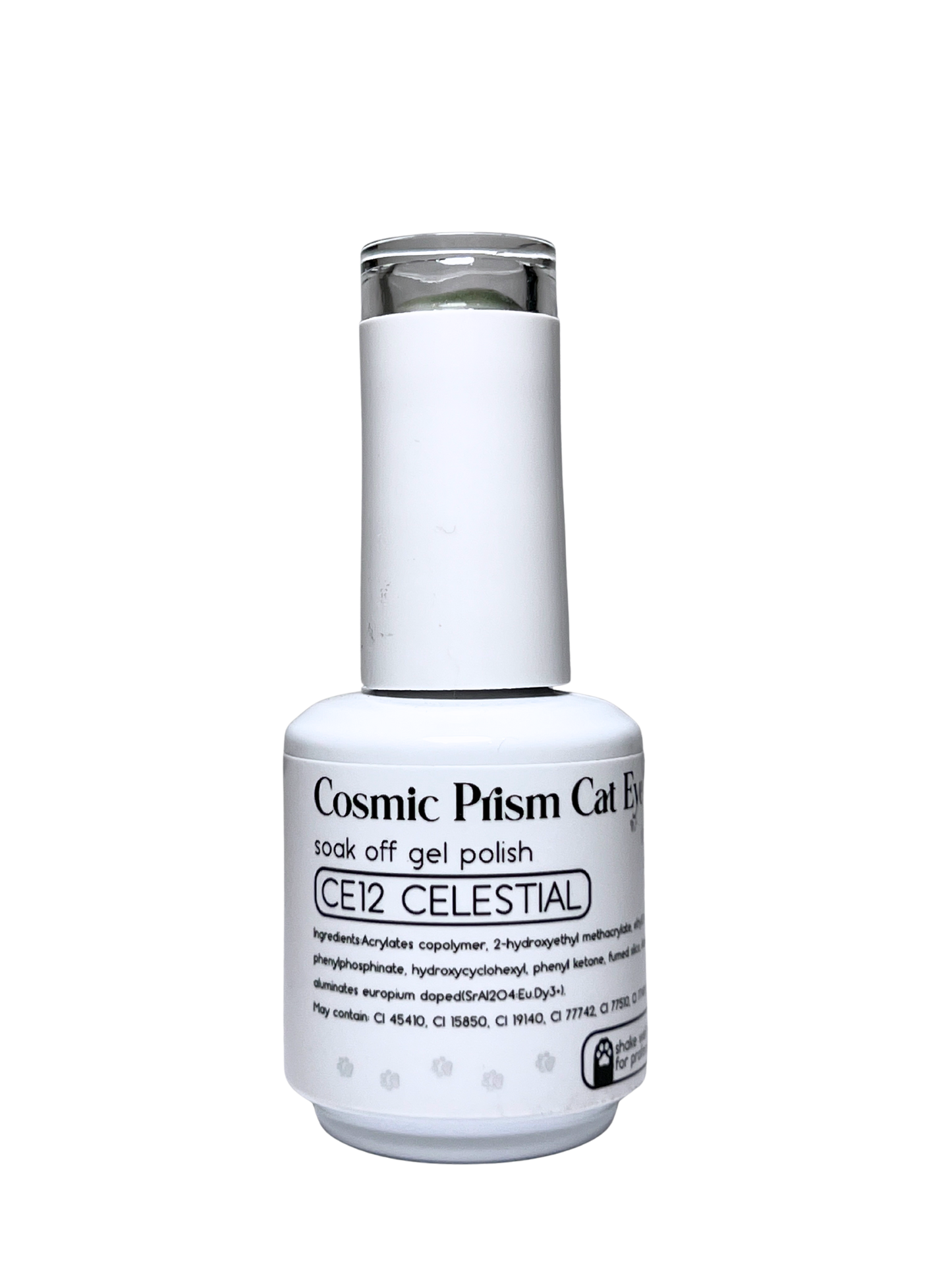 SOFIGLAZE Gel Color 0.5oz Cosmic Prism Cat Eye - CE12 Celestial