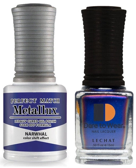LECHAT Perfect Match Metallux Gel Duo - Narwhal #MLMS08