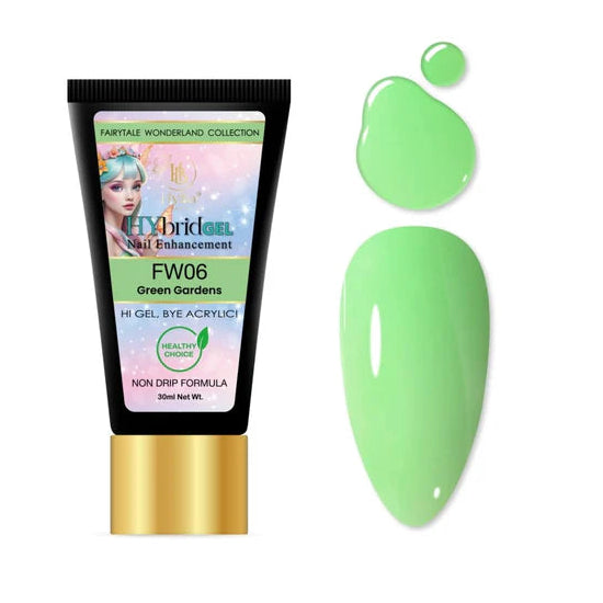 HYBA BEAUTY HyGel Fairytale Wonderland Collection 30ml - Green Gardens #FW06
