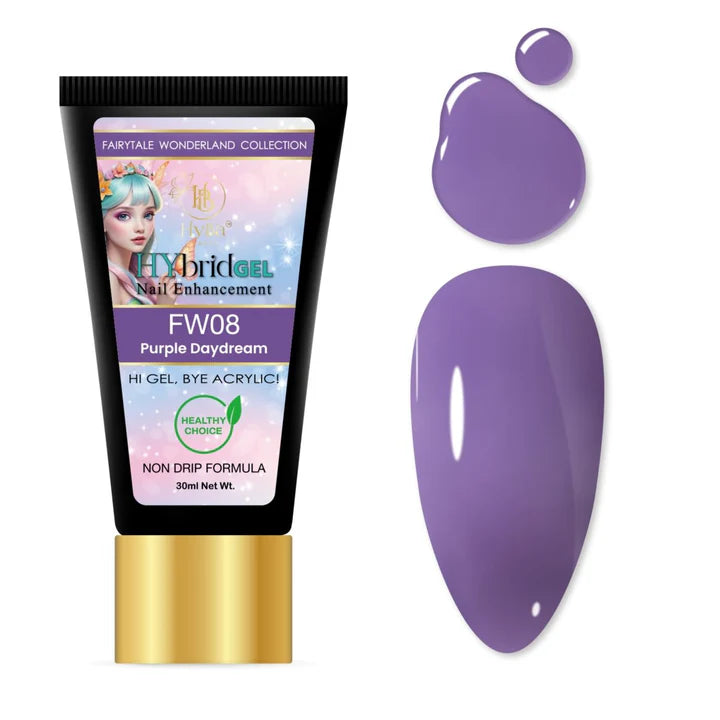 HYBA BEAUTY HyGel Fairytale Wonderland Collection 30ml - Purple Daydream #FW08
