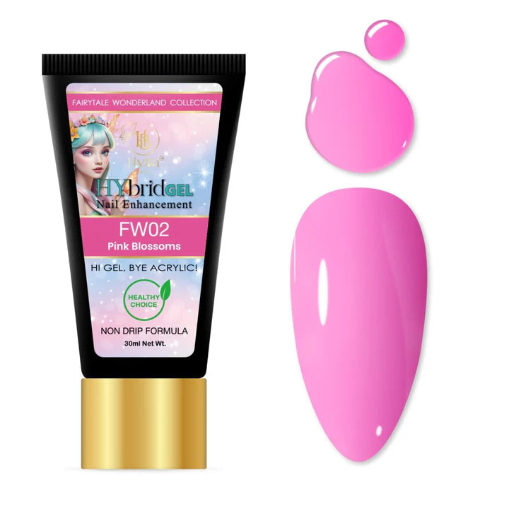 HYBA BEAUTY HyGel Fairytale Wonderland Collection 30ml - Pink Blossoms #FW02