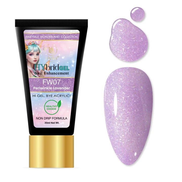 HYBA BEAUTY HyGel Fairytale Wonderland Collection 30ml - Periwinkle Lavender #FW07