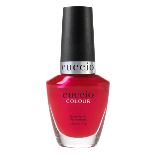 CUCCIO Colour Nail Polish 0.43oz - Red Lights in Amsterdam #6017
