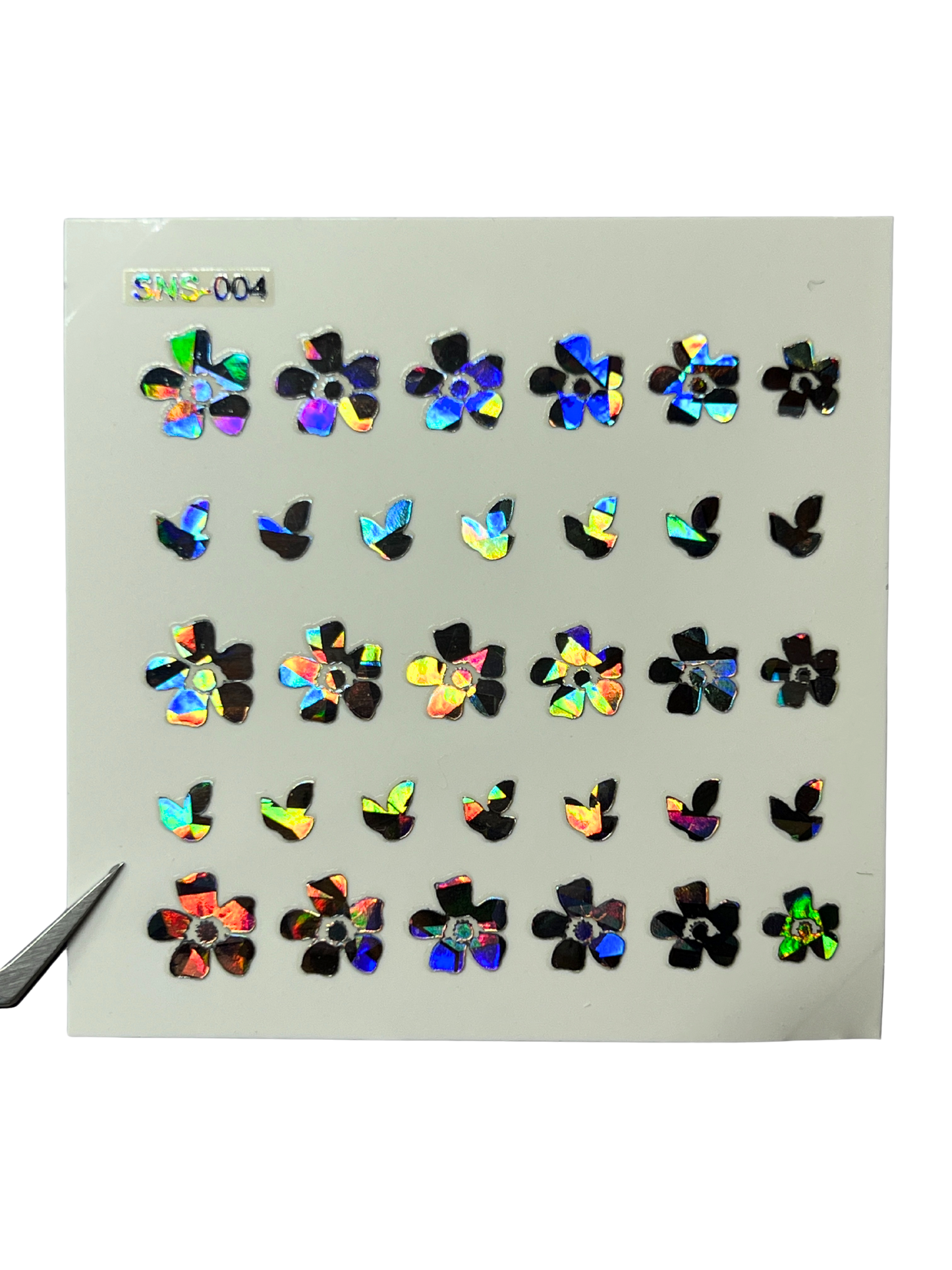 LECECIA Seashell Holographic Nail Stickers - SNS-004