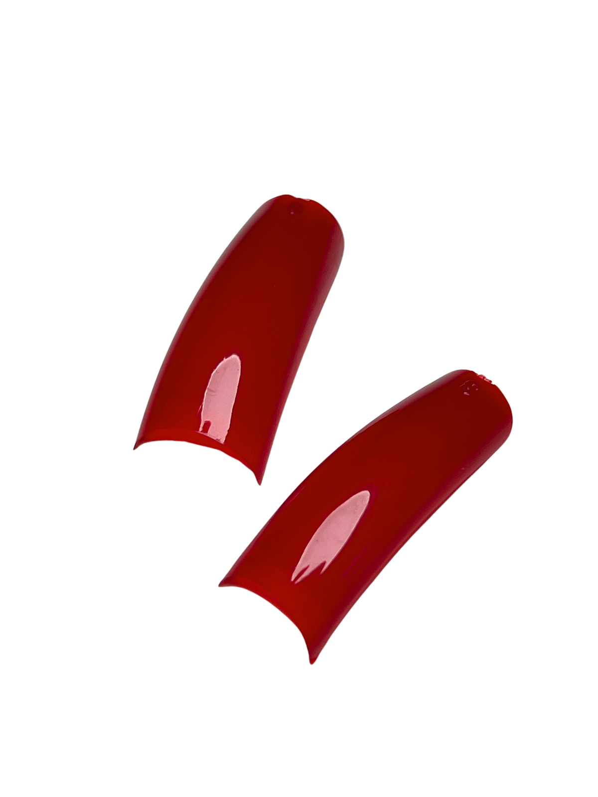 Color Nail Tips 550pc - Dark Red