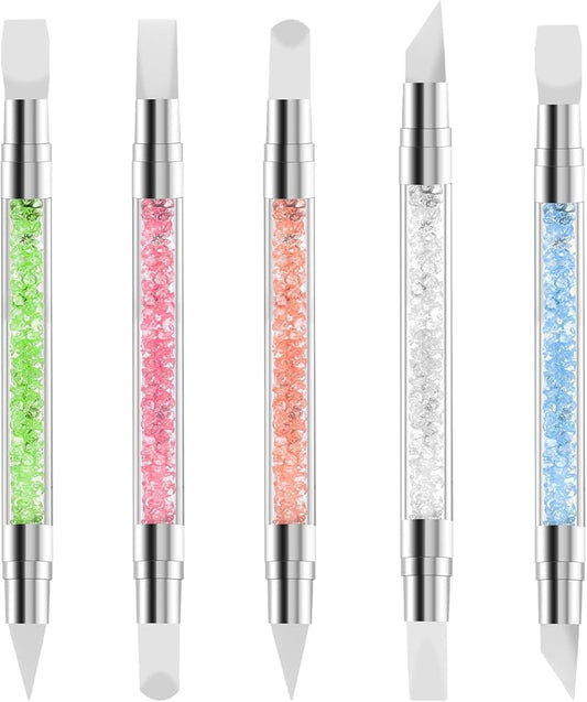 Silicone Nail Art Tools 5pc