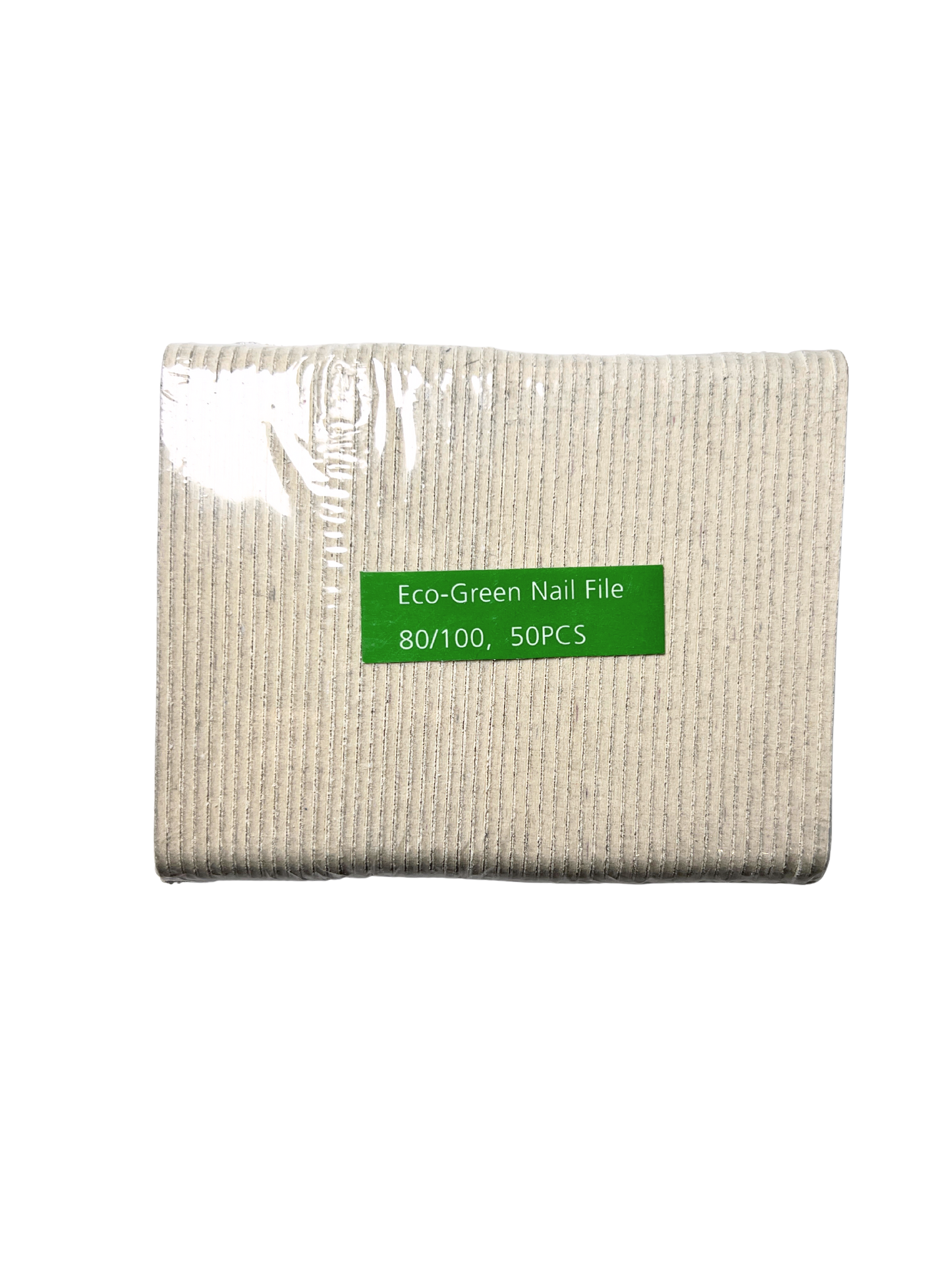 ECO GREEN Disposable Manicure Files 4" - WHITE