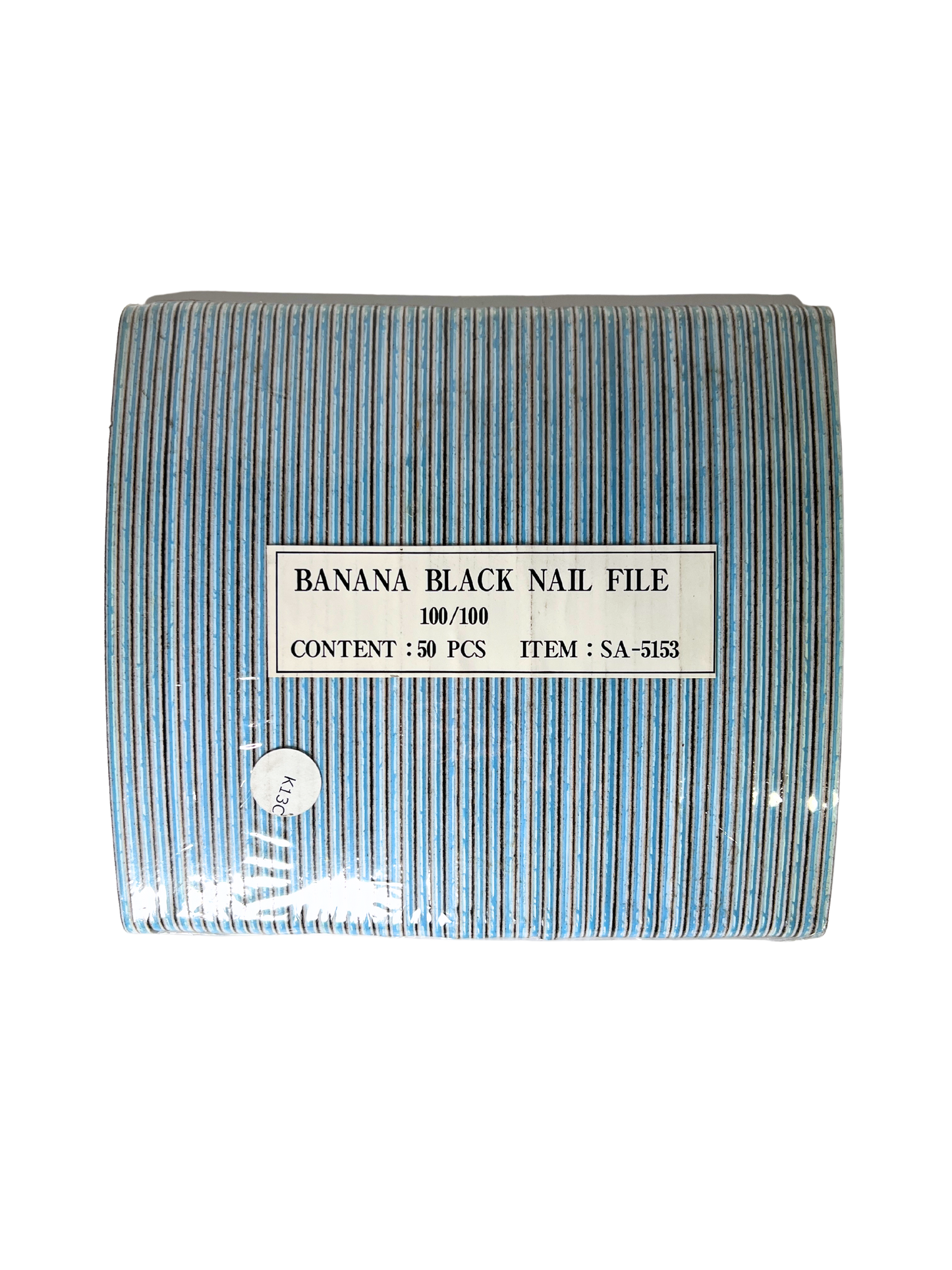 Banana Black Nail Files 7" - 100/100