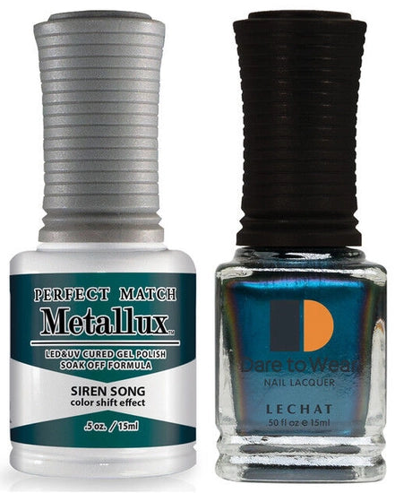 LECHAT Perfect Match Metallux Gel Duo - Siren Song #MLMS12