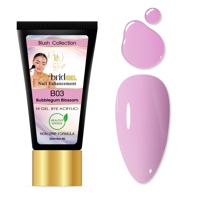 HYBA BEAUTY HyGEL™ Hybrid Gel Nail System - Blush Collection