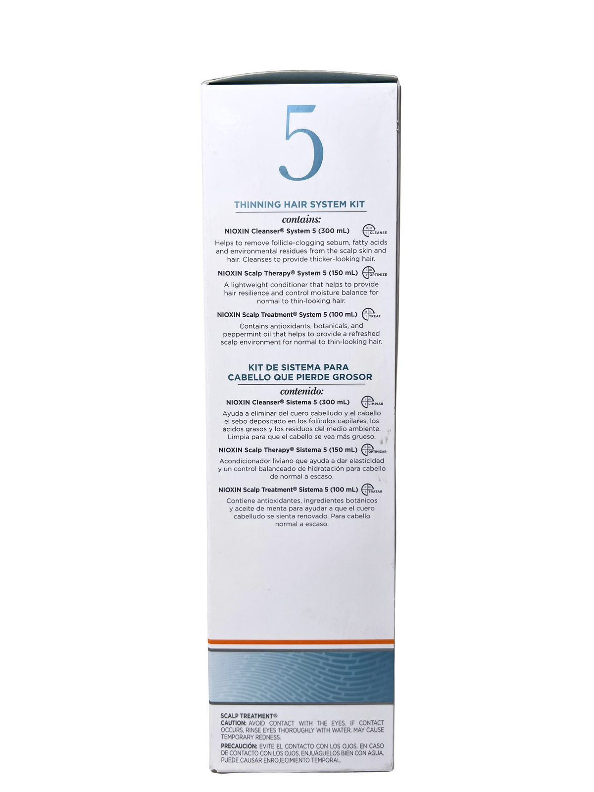 NIOXIN Hair System Kit #5 - Normal to Thin Looking for Medium to Coarse Hair