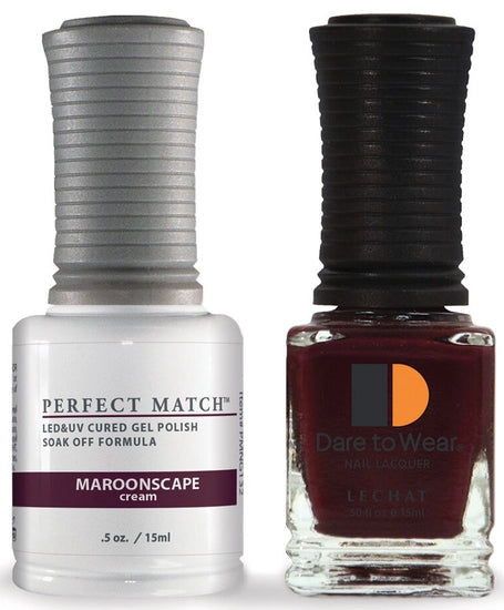 LECHAT Perfect Match Gel Duo - Maroonscape #PMS132