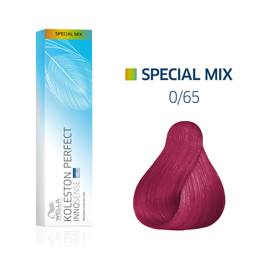 WELLA Koleston Perfect Innosense Permanent Creme Hair Color - 0/65 (Violet Red-Violet)