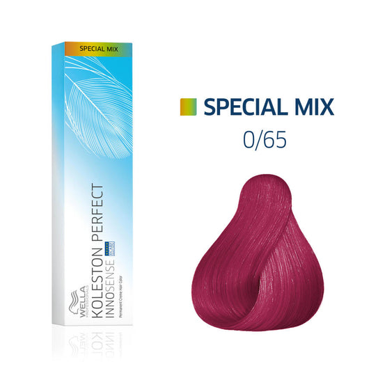 WELLA Koleston Perfect Innosense Permanent Creme Hair Color - 0/65 (Violet Red-Violet)