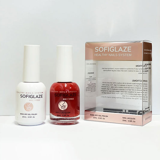 SOFIGLAZE Duo 0.5oz Matching Color Gel & Nail Polish - SGDUO#70 image 0