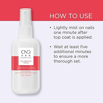 CND Solarspeed Spray™ Quick Dry Spray