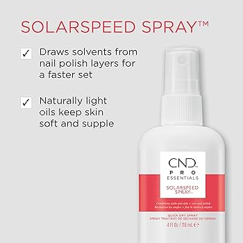 CND Solarspeed Spray™ Quick Dry Spray