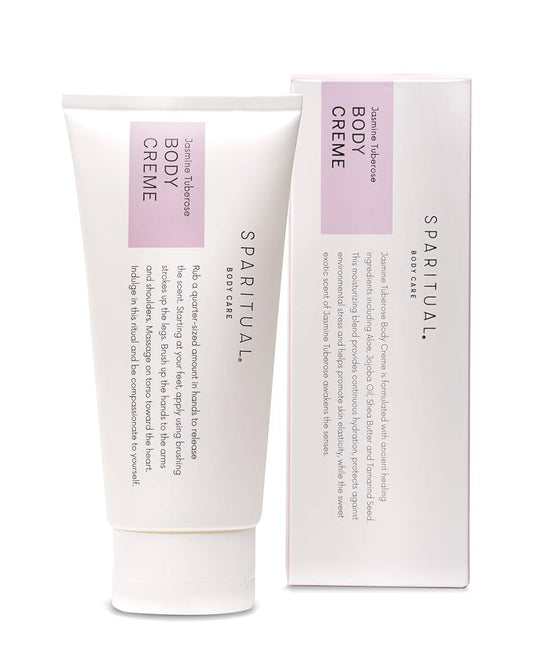SPARITUAL Slow Beauty® Jasmine Tuberose Body Creme 6oz