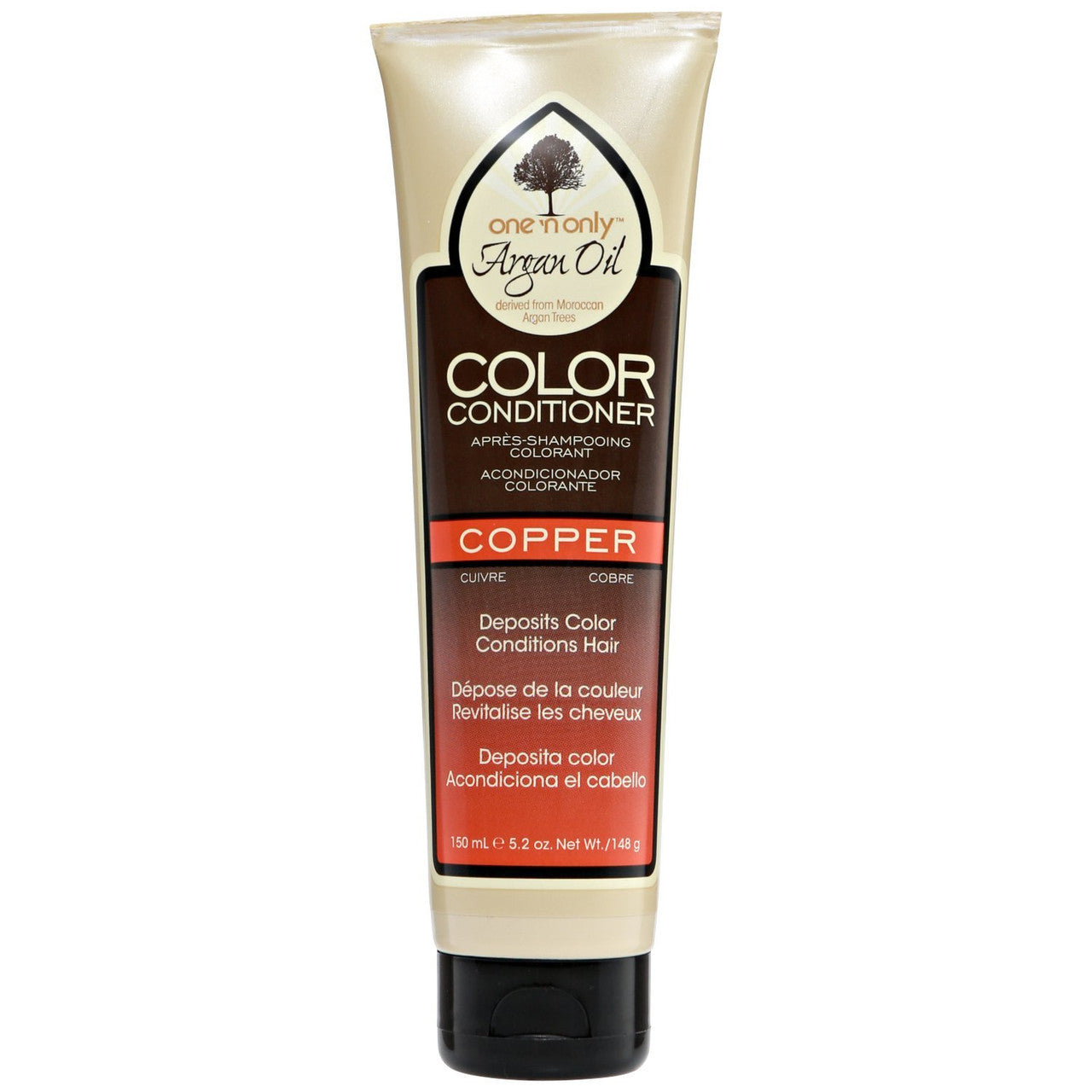 One 'n Only with Argan Oil - Color Conditioner 5.2oz Copper