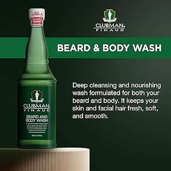 PINAUD Clubman Beard and Body Wash 14.5oz