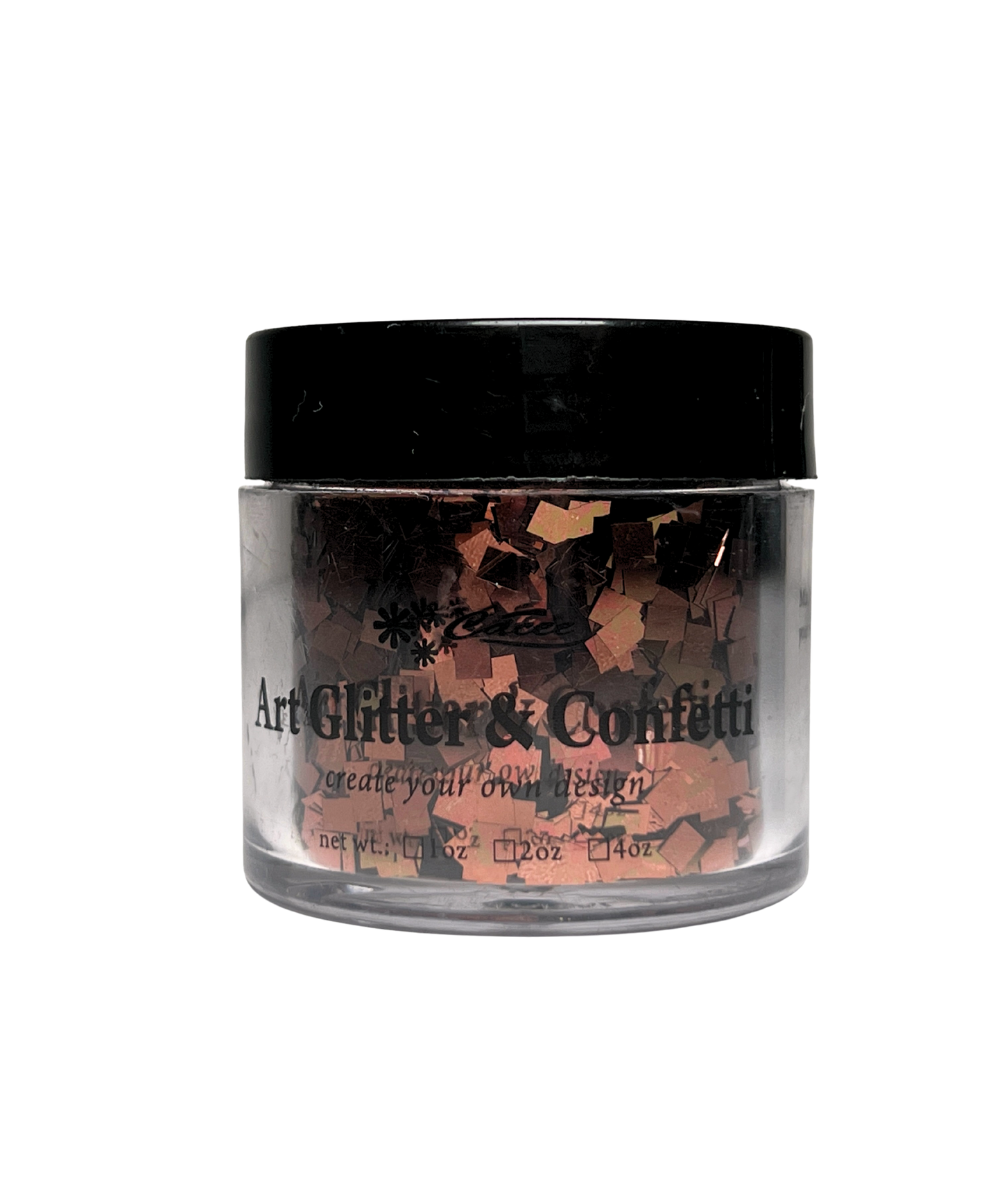 CACEE Art Glitter & Confetti - Brown #81